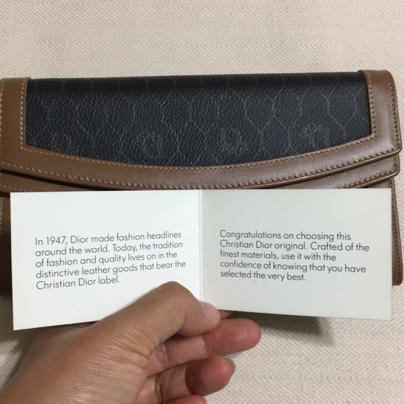 🖤NEW💕Vtg Chr.Dior long Wallet - Picture 8 of 9